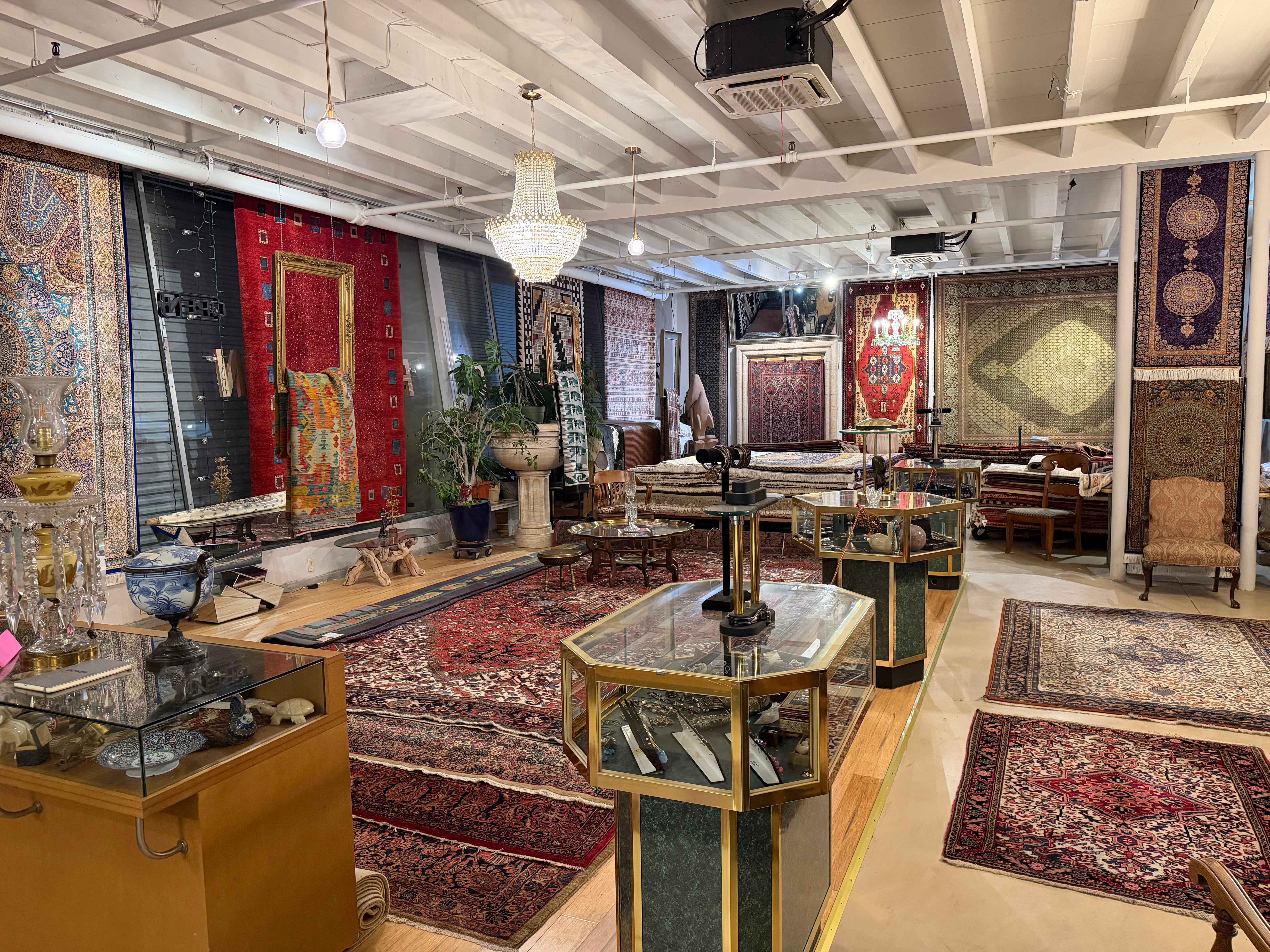 Interior of Torange Rug Gallery